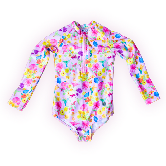 UV SWIMSUIT | FLOWERS