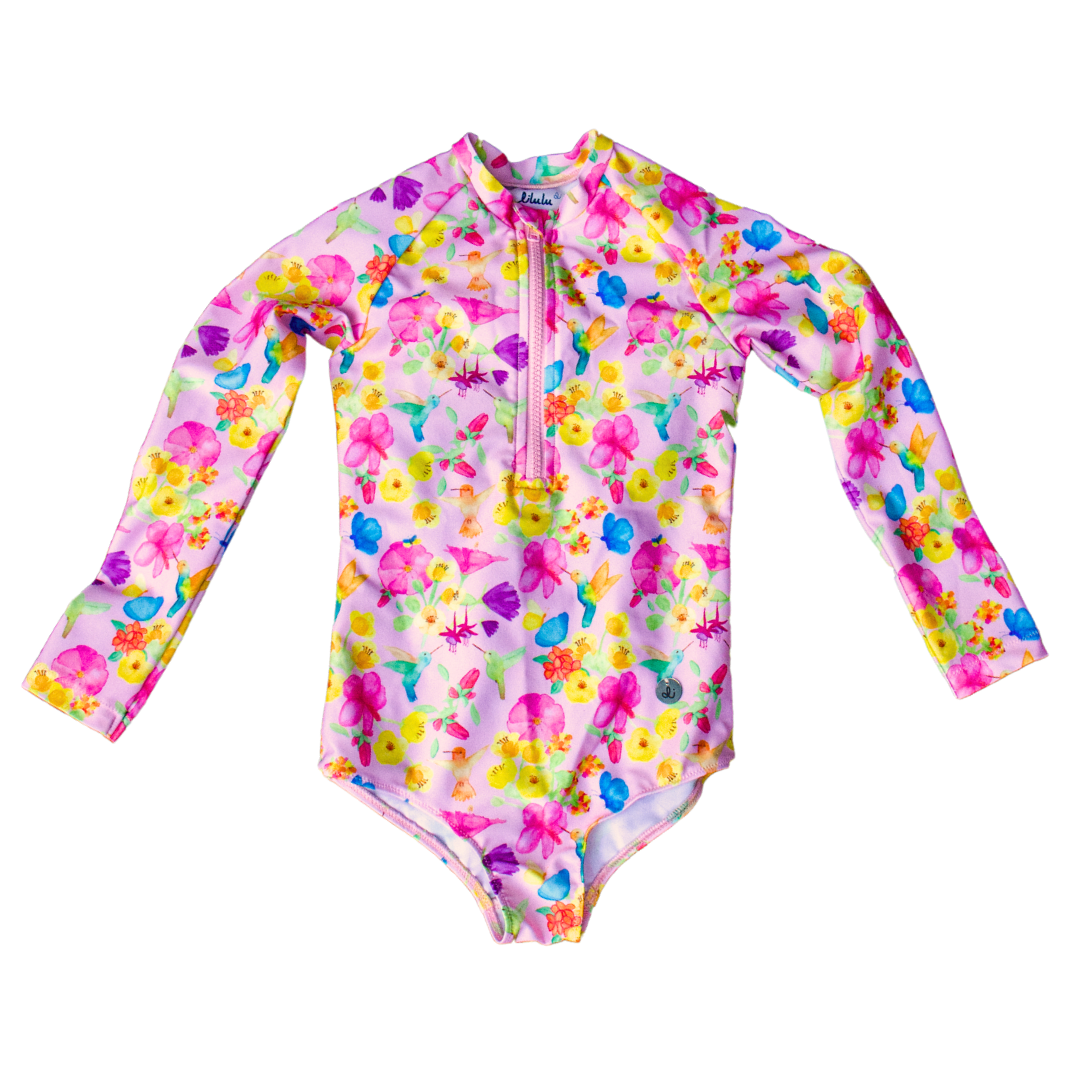 UV SWIMSUIT | FLOWERS
