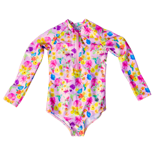 UV SWIMSUIT | FLOWERS