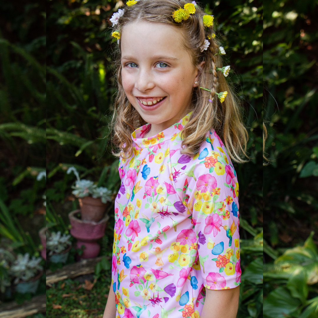 T-SHIRT SUN | FLOWERS